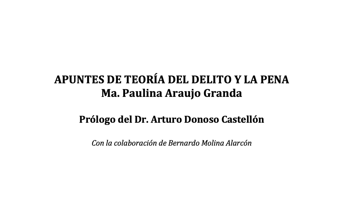 Mientras se reinstala la audiencia del #CasoPlaga sigo con las pinceladas finales de mi obra que en pocos meses la tendrán en sus manos. Y sí, mi Maestro de Derecho Penal me la prologa.  Gracias <a href="/DerechoPUCE/">@DerechoPUCE</a> por permitirme formar parte de su Colección de Textos Fundamentales.