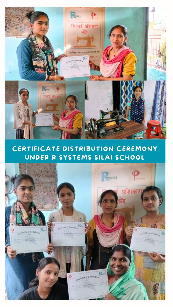 Under the CSR Initiative of R Systems, needy women living in the slums of Delhi are moving towards empowerment and self-employment through the Silai School run by PARAS INDIA. #WomenEmpowerment #RSystemsSilaiSchool #SkillDevelopment #CommunityDevelopment #PARASINDIANGO