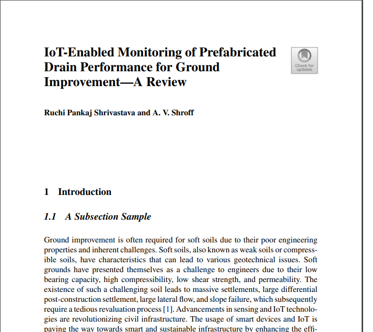 RuchiSh52975262's tweet image. SpringerNature
#bookchapter
#KnowledgeExpansion
Happy to announce that my new book chapter has been published in Springer Nature! with title
“Recent Advances in Civil Engineering for Sustainable Communities”
eBook ISBN
978-981-97-0072-1
Print ISBN
978-981-97-0071-4