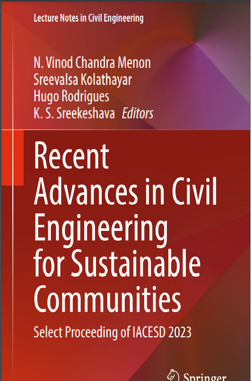 RuchiSh52975262's tweet image. SpringerNature
#bookchapter
#KnowledgeExpansion
Happy to announce that my new book chapter has been published in Springer Nature! with title
“Recent Advances in Civil Engineering for Sustainable Communities”
eBook ISBN
978-981-97-0072-1
Print ISBN
978-981-97-0071-4