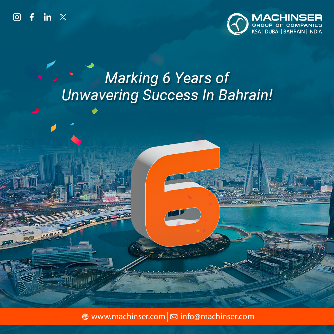 machinsergroup's tweet image. 6 Years Evolving with Bahrain! Celebrating growth, exceeding expectations, and reaching for new heights together. #MachinserGroup #Bahrain #GrowingTogether #6years #Milestone #Machinser #Machinserbahrain #Success #softwarecompany #Anniversary #Anniversarycelebration #erpsoftware