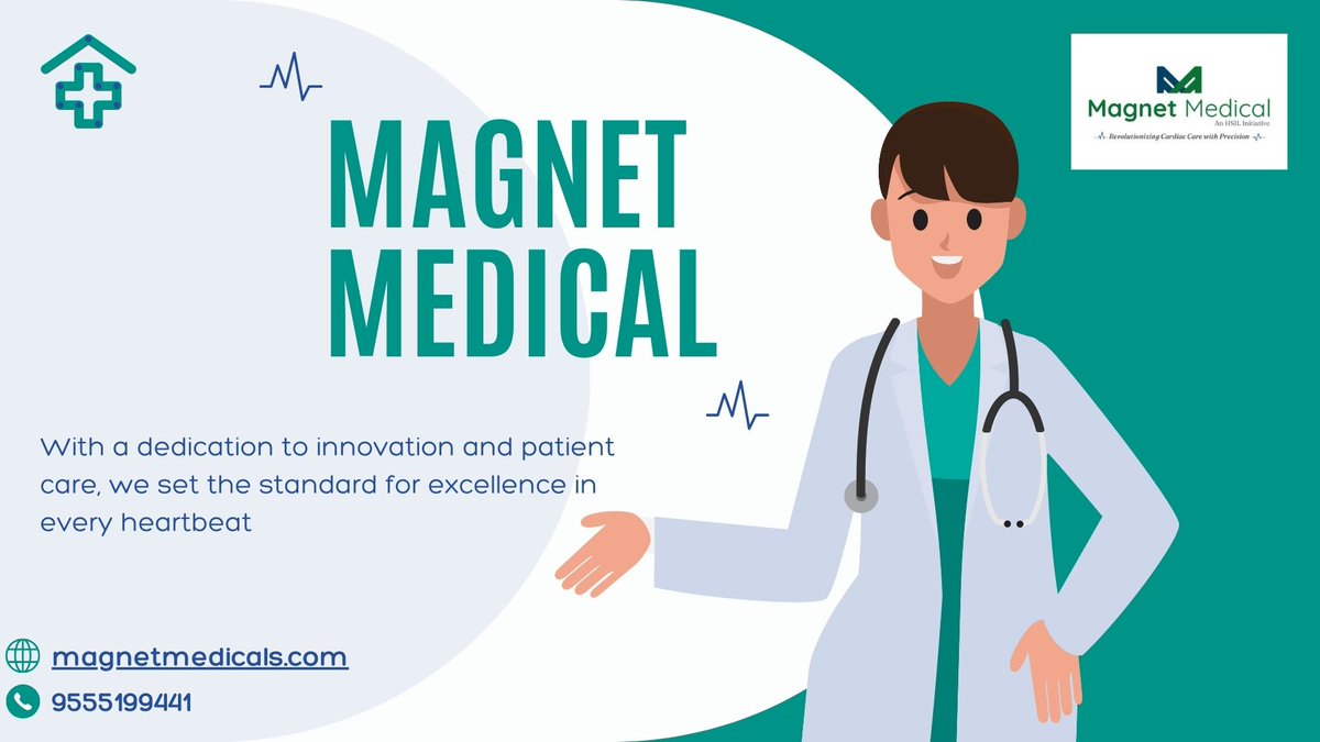 Welcome to Magnet Medical, . Our logo encapsulates the precision and care infused into every product, symbolizing the magnetic pull towards better outcomes and brighter tomorrows.

#MagnetMedical #HealingWithHeart #InnovatingHealthcare