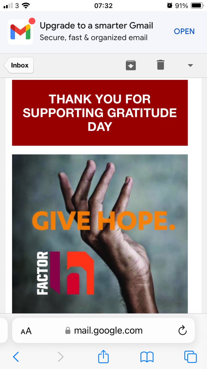 youtu.be/fGiNoL0jJLM?fe… #HDGratitudeDay Please watch and share this heartwarming video of international support x @FactorH_LatAm @HDAI_ie @HDSA @naiireland