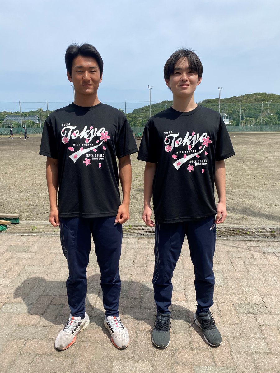 陸上競技部】 昨秋の都大会の結果から2名の選手が選抜強化選手に選ばれ