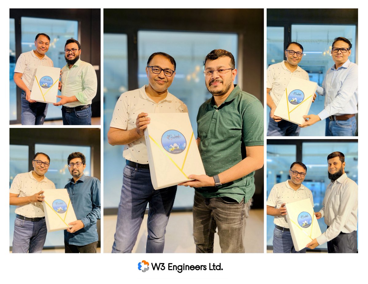 w3engineers's tweet image. 🌙 Celebrating Eid with Joy at W3! 🌙
Our team, our family. This Eid, W3 Family is spreading happiness with Eid gifts. We are immensely grateful for our amazing team at W3 Engineers, whose hard work and dedication continue to drive our success.
#EidCelebration #W3Family #EidGift
