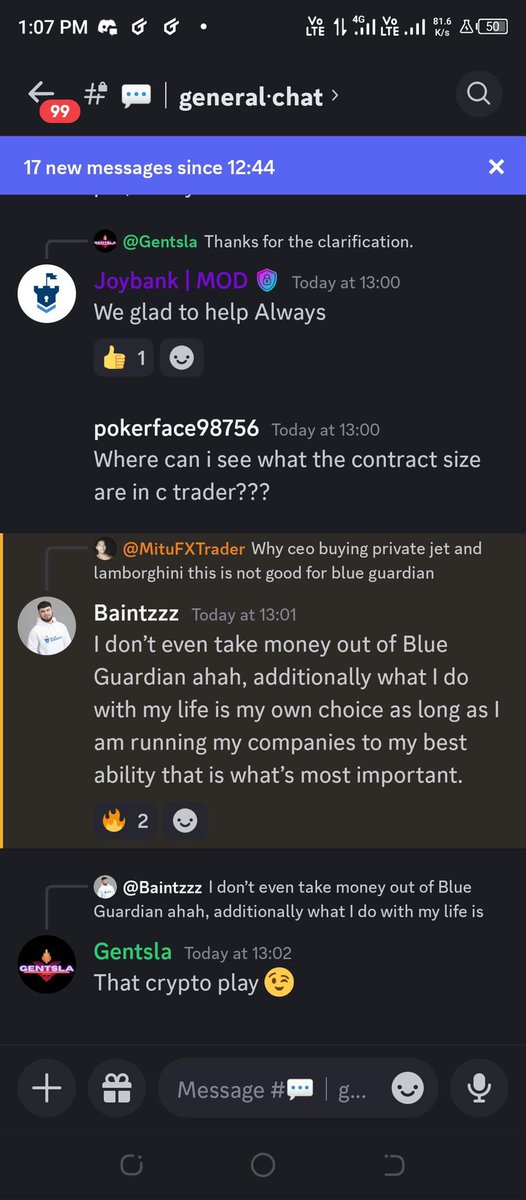 Does it make sense to run a prop firm like Blue Guardian as a CEO and not make any money from it? I really want to know because it doesn’t make sense to me at all😅 And he blocked me on Instagram. Your thoughts 💭