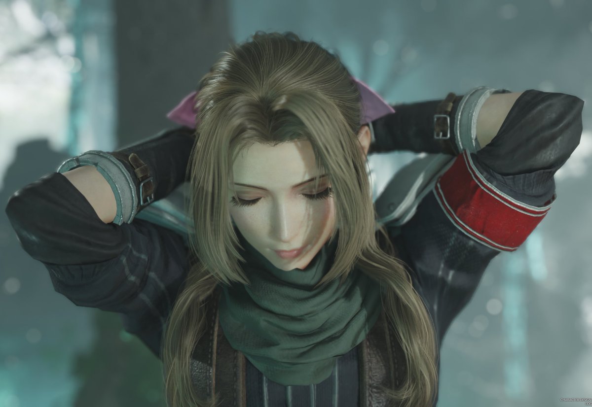 AerithCloud3's tweet photo. Aerith’s beauty 😌♥️✨
#FF7R https://t.co/lfFeMSO4Th
