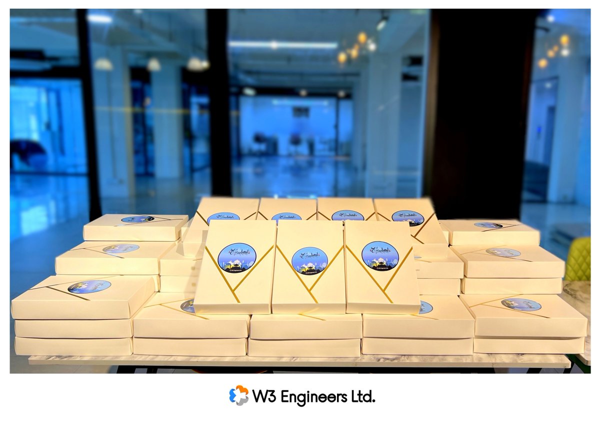 w3engineers's tweet image. 🌙 Celebrating Eid with Joy at W3! 🌙
Our team, our family. This Eid, W3 Family is spreading happiness with Eid gifts. We are immensely grateful for our amazing team at W3 Engineers, whose hard work and dedication continue to drive our success.
#EidCelebration #W3Family #EidGift