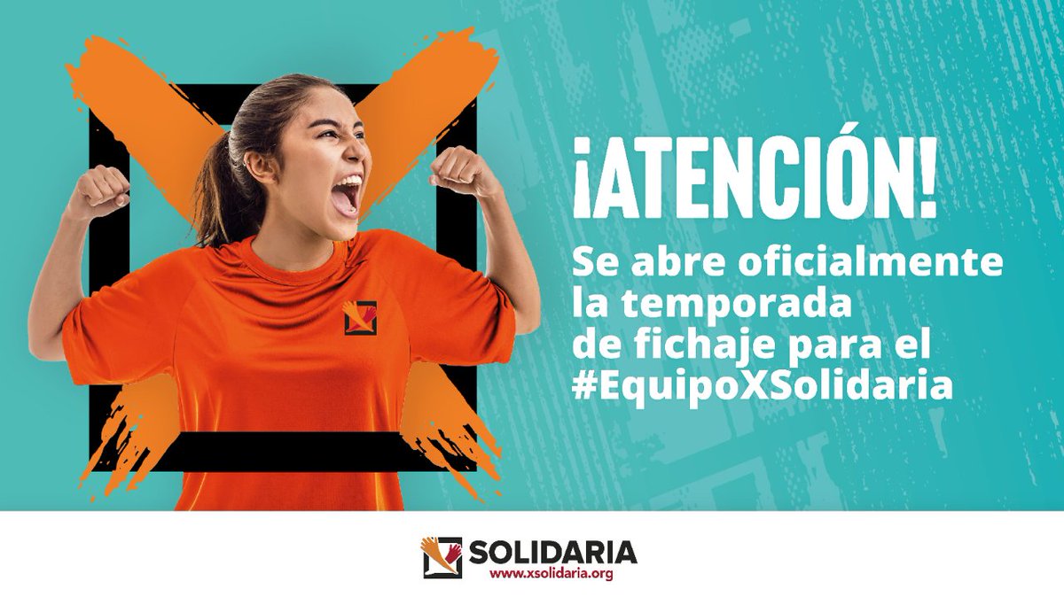 Ya hemos abierto la nueva temporada de fichajes del #EquipoXSolidaria 🙅🏽♀️🙅🏻 ¿Quieres formar parte? Solo debes marcar la #casilla106 de #FinesSociales o #XSolidaria en la #Renta2023 😉 Pero si aún tienes dudas, entérate de todo en nuestra #NotaDePrensa 👇 xsolidaria.org/noticias.php