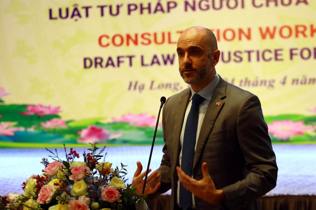 🌟Exciting news! Today, in Quang Ninh, the Supreme People's Court, UNICEF, INL Vietnam are joining forces for a consultation workshop on the draft Law on Justice for Minors. Stay tuned for updates! 🌟#ChildJustice #ChildRights