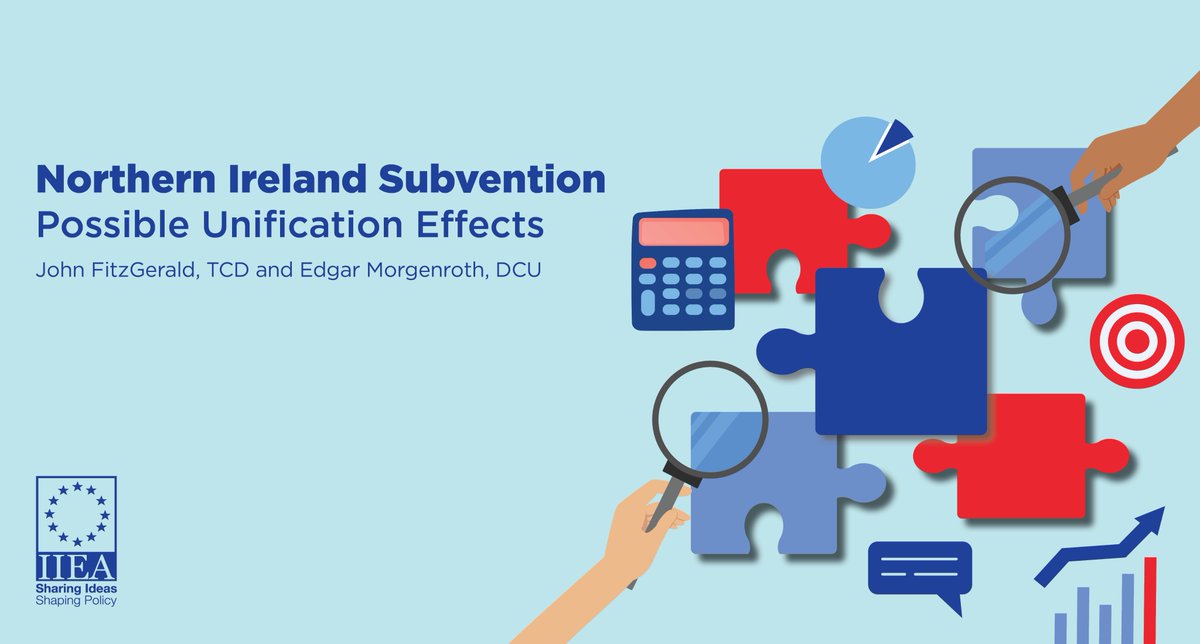 A new paper 'Northern Ireland Subvention: Possible Unification Effects' authored by Co-Chair of the @IIEA Economists Group, John Fitzgerald and Member of the Economists Group Professor @MorgenrothEdgar has been published. Read the full paper here: bit.ly/43IR47y