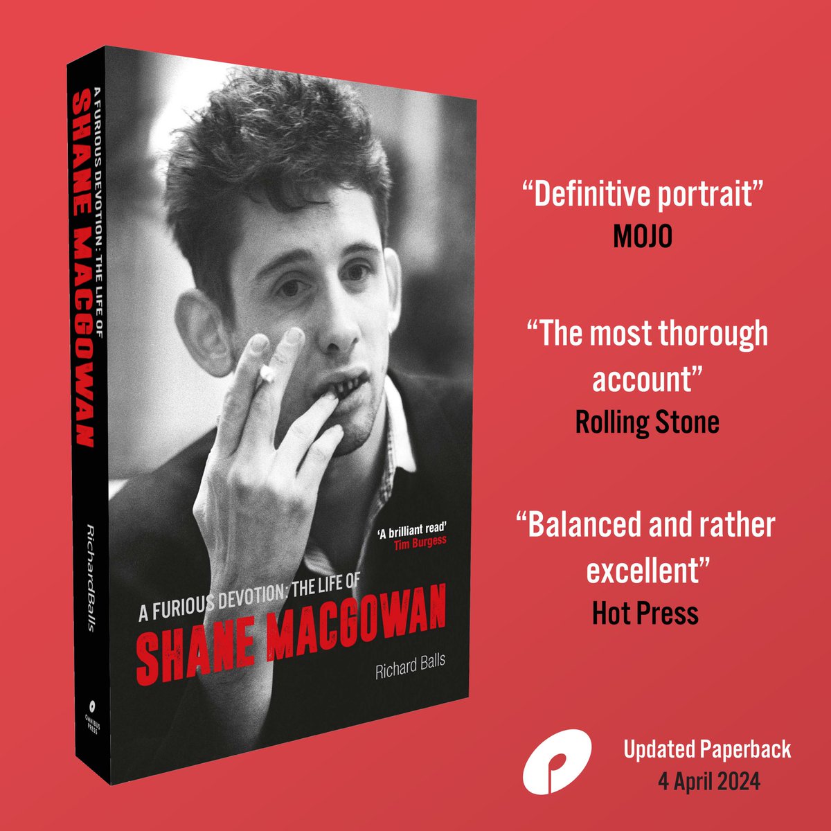 My fully updated paperback edition of A Furious Devotion: The Life of Shane MacGowan is published today. It's a white-knuckle ride through the vortex of punk and wild days of The Pogues to his final years and extraordinary send-off. BUY YOURS NOW waterstones.com/book/a-furious…