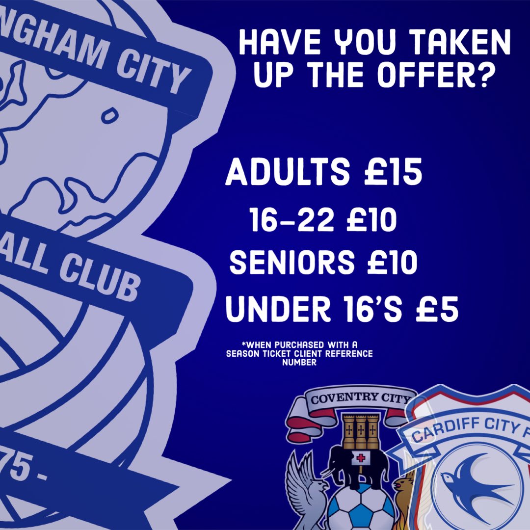 OSCBCFC's tweet image. Have you taken up the offer? If not what’s stopping you? 

#KRO #BCFC #OSCbcfc 

bcfc.com/news/mens/the-…
