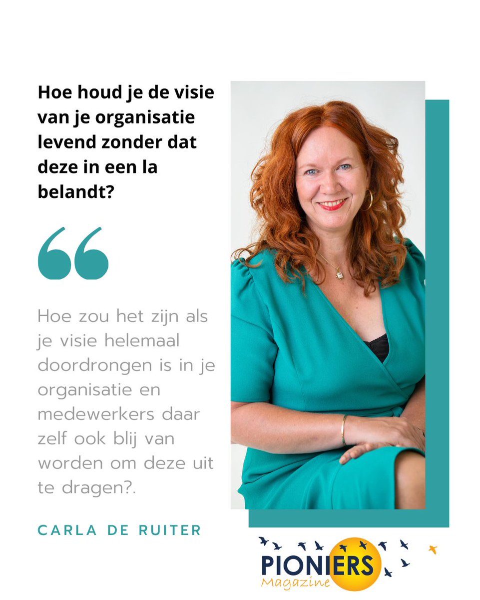 Pioniersmagazin's tweet image. Hoe houd je de visie van je organisatie levend zonder dat deze in een la belandt? @Decide2develop schreef er een artikel over: pioniersmagazine.nl/post/hoe-houd-…