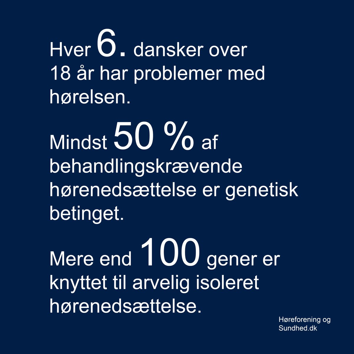 Tilbuddet om helgenomsekventering bidrager til, at patienter med hørenedsættelse hurtigere får en præcis diagnose. For Sarah betød det, at lægerne fandt årsagen til hendes #hørenedsættelse. Læs nyheden:
ngc.dk/nyheder/2024/h…
#dksund #sundpol #dkmedier