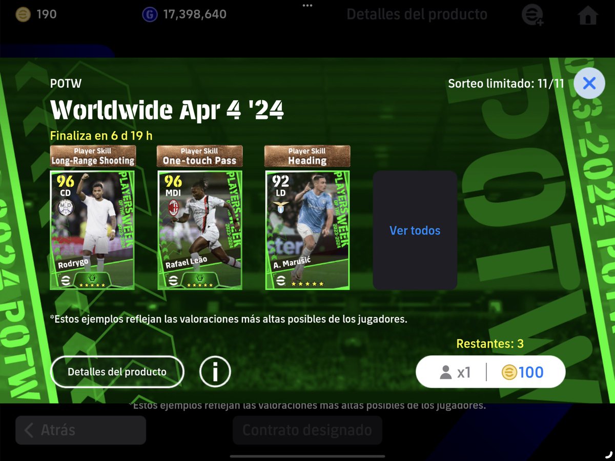 AxelGamesPlays's tweet photo. POTW APR 4 2024
#AxelGames #AXG #eFootball2024 #efootballMobile2024 #efootball #eFootball2024γ’γγͺ #eFootballMobile https://t.co/W59XiEM6iG