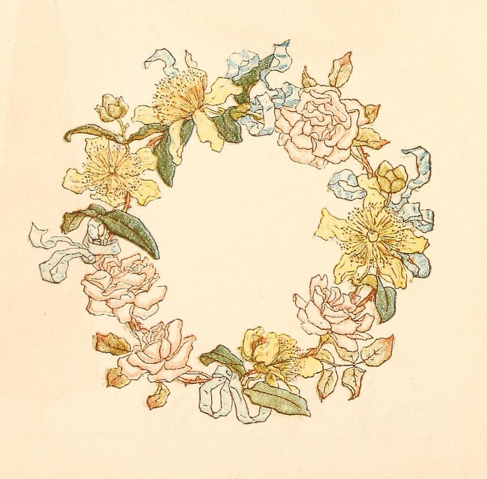 The Language of Flowers 1884 #KateGreenaway