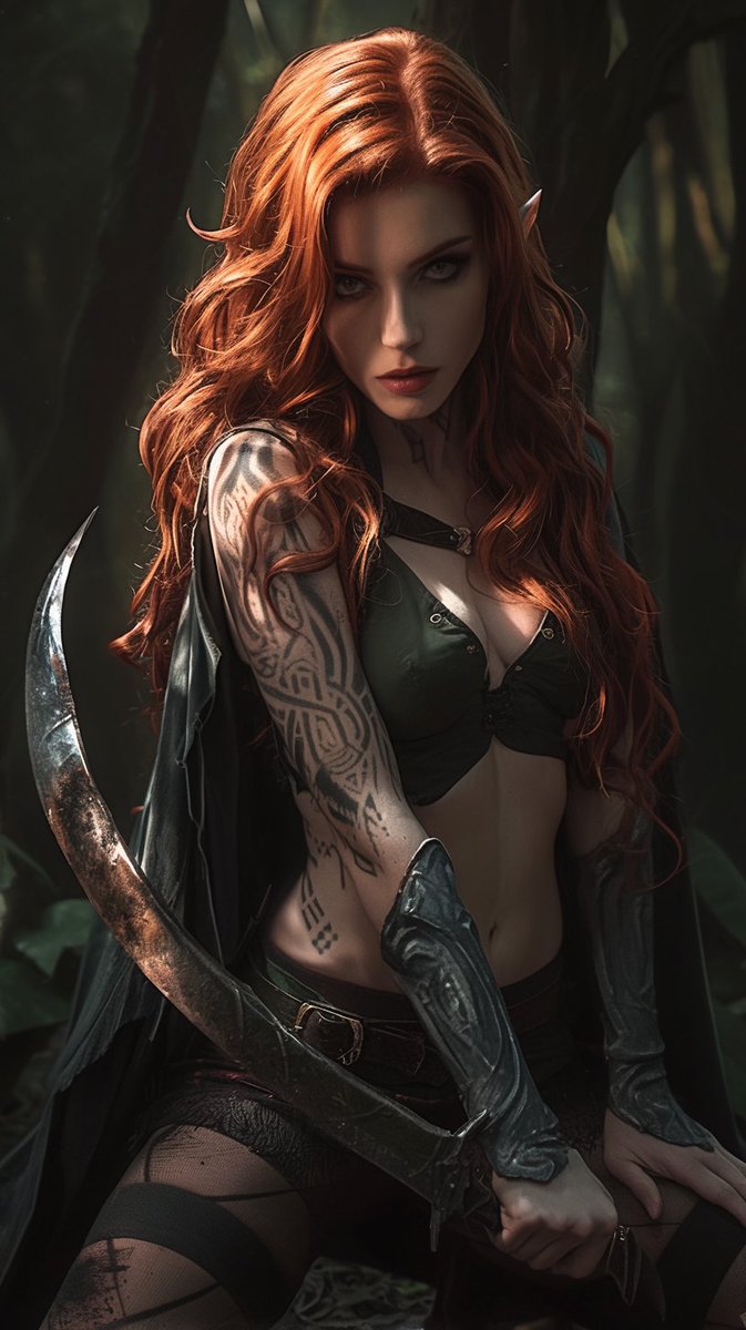 KIAI4RT's tweet image. #Midjourney #AIart #Niji6 

You liked for it, so here is the new series 😊

"Elves - The beauty of the forest" (Series)