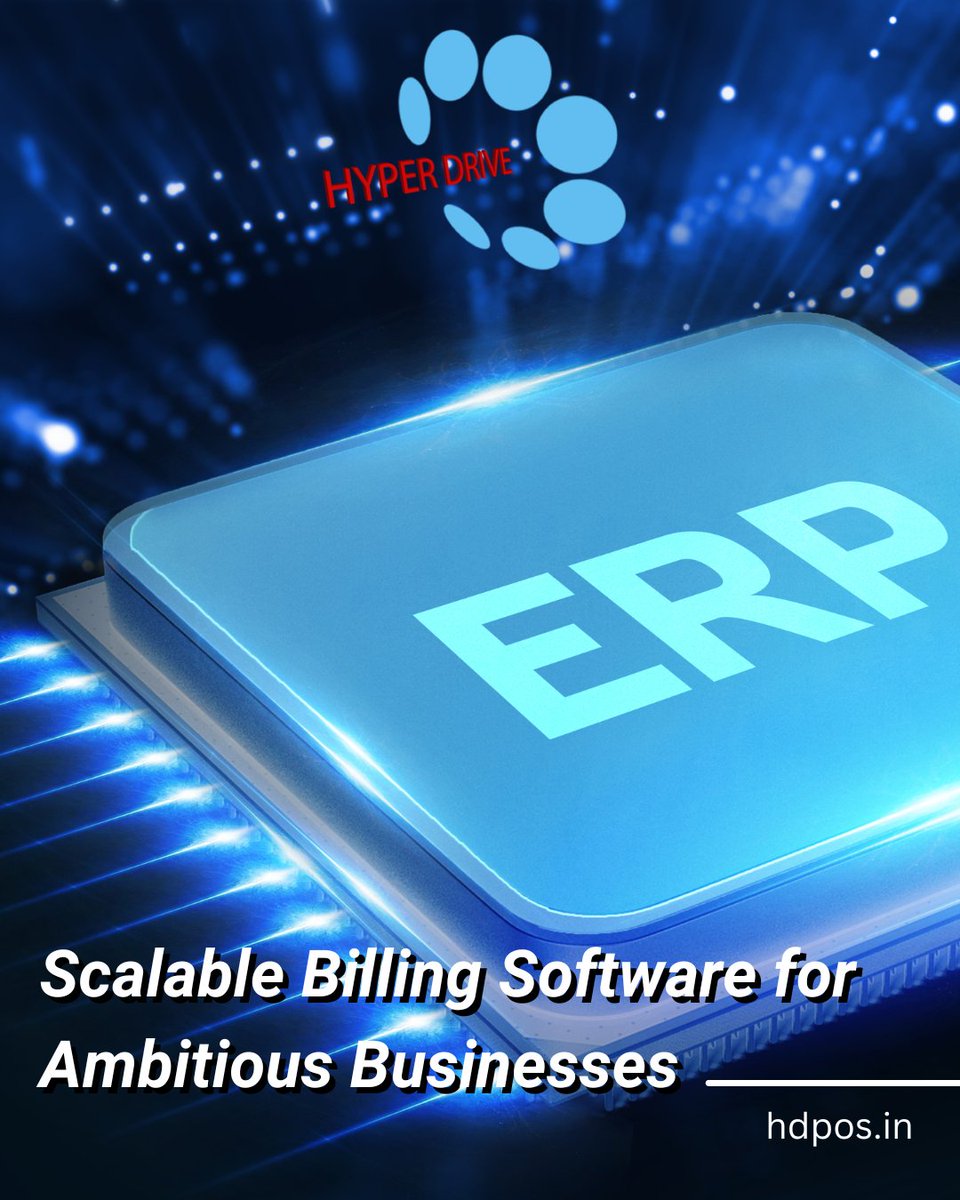 Fuel Your Expansion with Scalable Billing Systems Designed for Growth: HDPOS

#hdpossmart #hyperdrivesolutions #erp #pos #BillingSoftware #Invoicing #SmallBusiness #FinanceTools #BusinessAutomation #Accounting #OnlineInvoicing #FinancialManagement #Entrepreneur