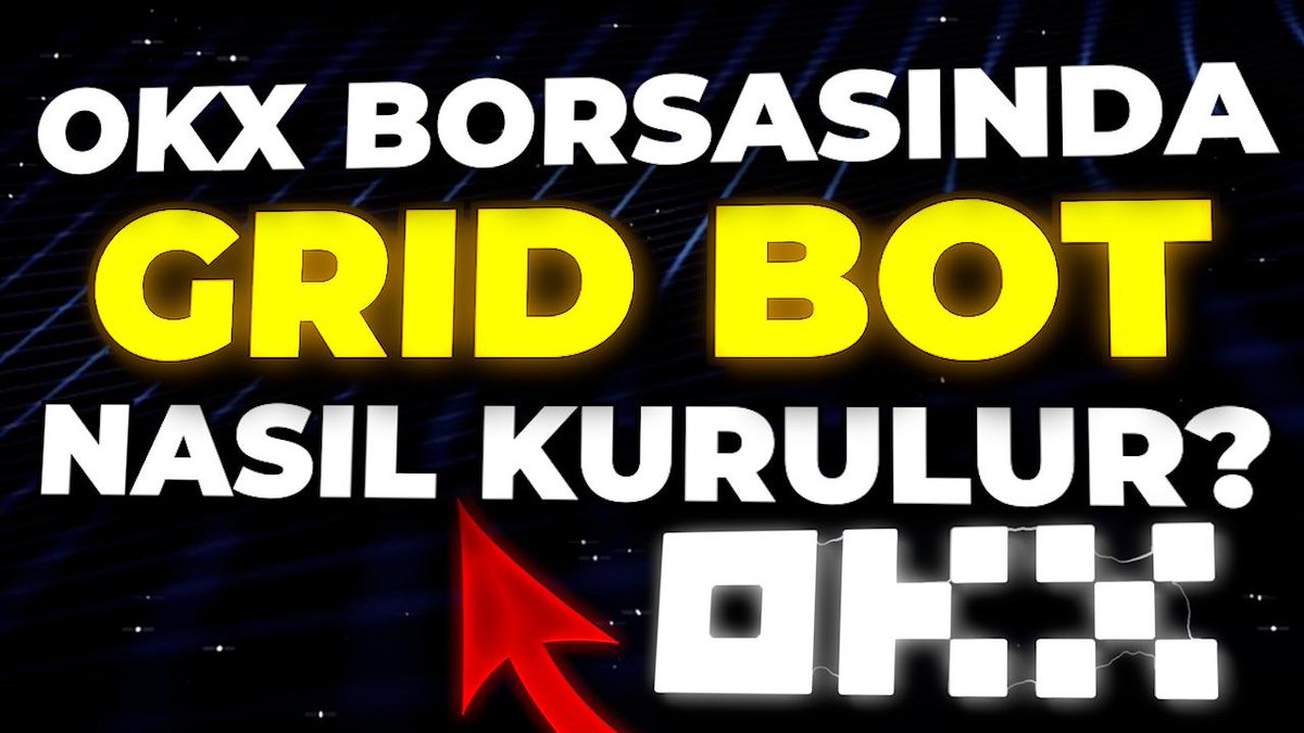 #OKX Grid Bot Hızlı Başlangıç Rehberi videosu yayında!!

#OKX borsasında sıfırdan #Grid bot nedir ? Nasıl kurulur anlattık. 

İyi seyirler 💎

youtube.com/watch?v=DYw-Qj…