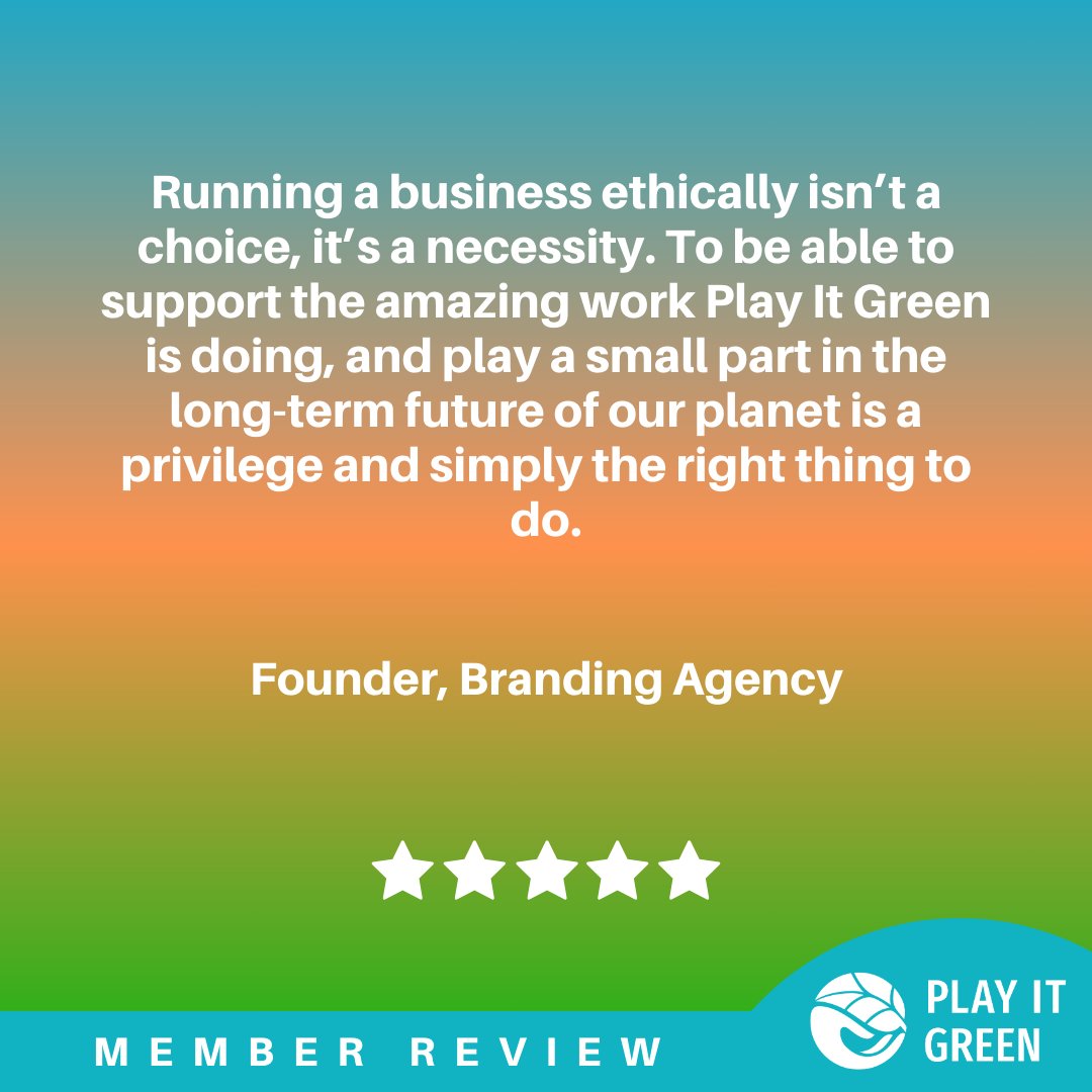 🌱 Exciting News! 🌟 We're thrilled to share some incredible feedback we've received. 👉 Check out the feedback below. 👇 📲 Get in touch to discover how Play It Green can assist your business in embracing a sustainable future. #PlayItGreen #Sustainability #CustomerReviews