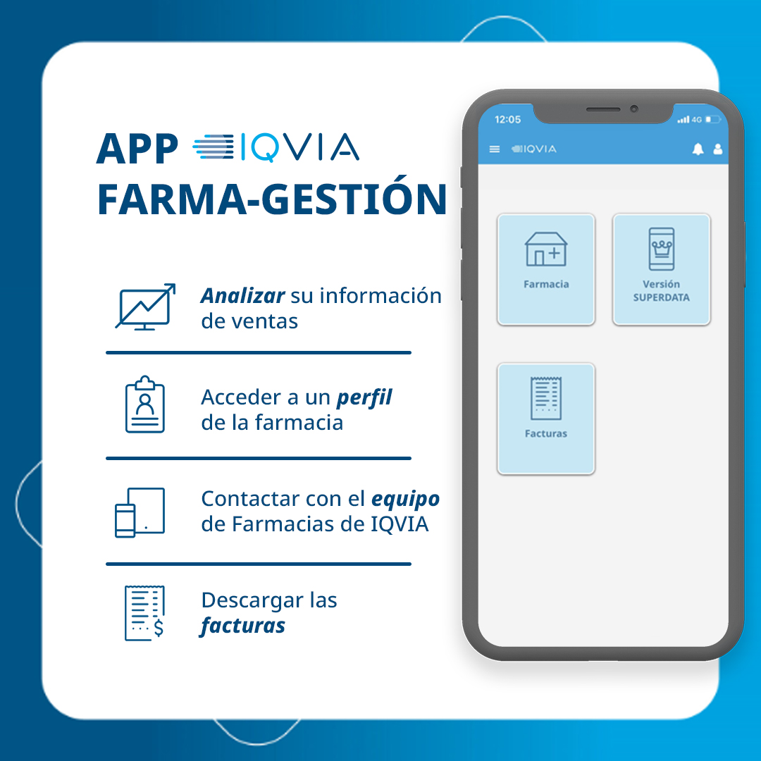 ¡Transforma la gestión de tu farmacia con nuestra app IQVIA Farma-Gestión! Hemos creado una herramienta diseñada específicamente para los #farmacéuticos que buscan eficiencia y facilidad en la administración de su negocio. Más info: farmacias@iqvia.com bit.ly/4aAAN7D