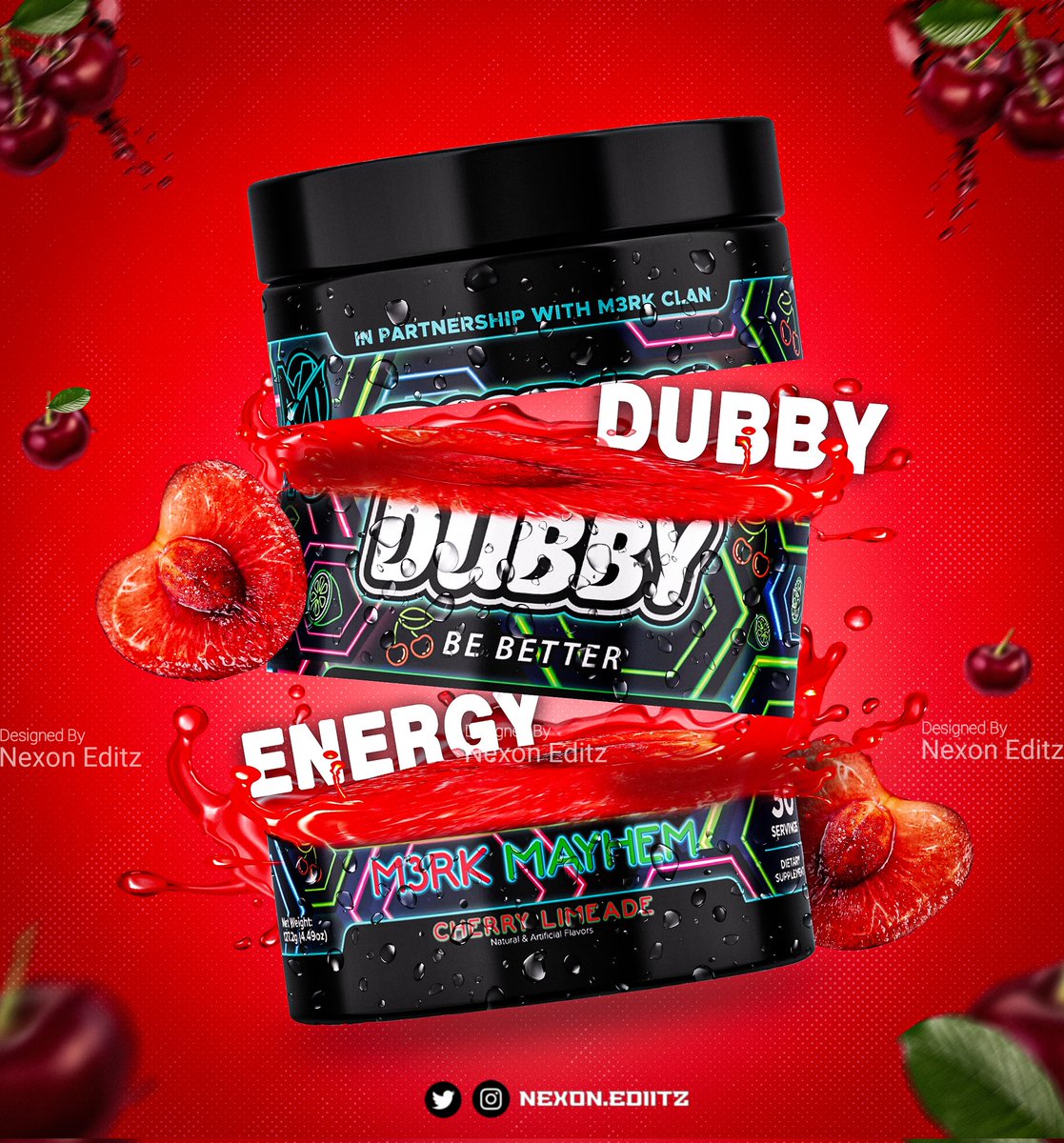 Excited to share my custom poster artwork for @DubbyEnergy 🚀 Passionate about their mission and ready to collaborate further. Let's connect and explore possibilities! 😇❤️ #dubbyenergy #artphindexcard #Energydrink #dubbypartner #twitch #twitchstreamer #Collaboration #dubby