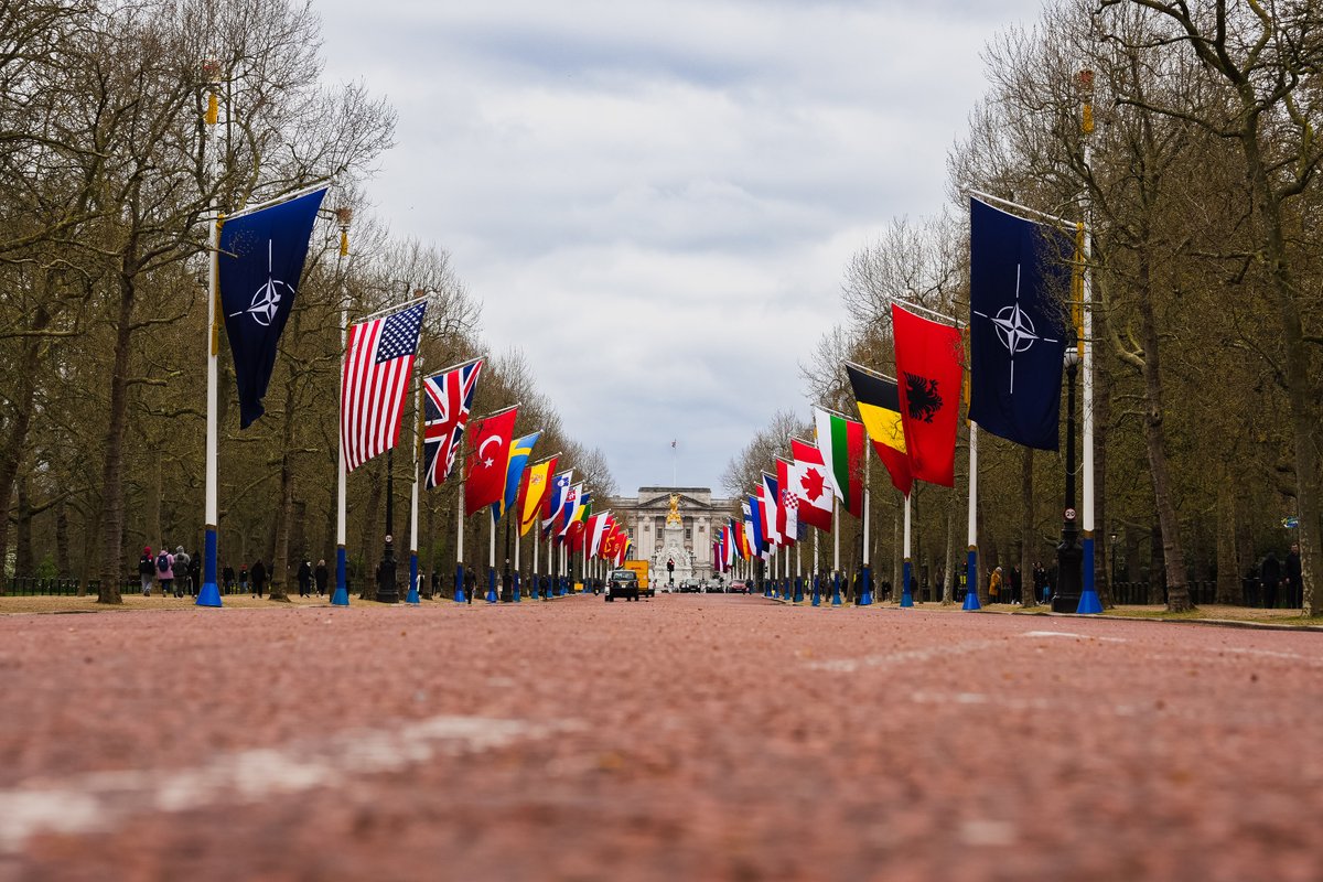 For three quarters of a century, @NATO has stood as the bedrock of our security, the guarantee of our freedom, and the most successful alliance in history. Happy birthday, NATO. #WeAreNATO #1NATO75years