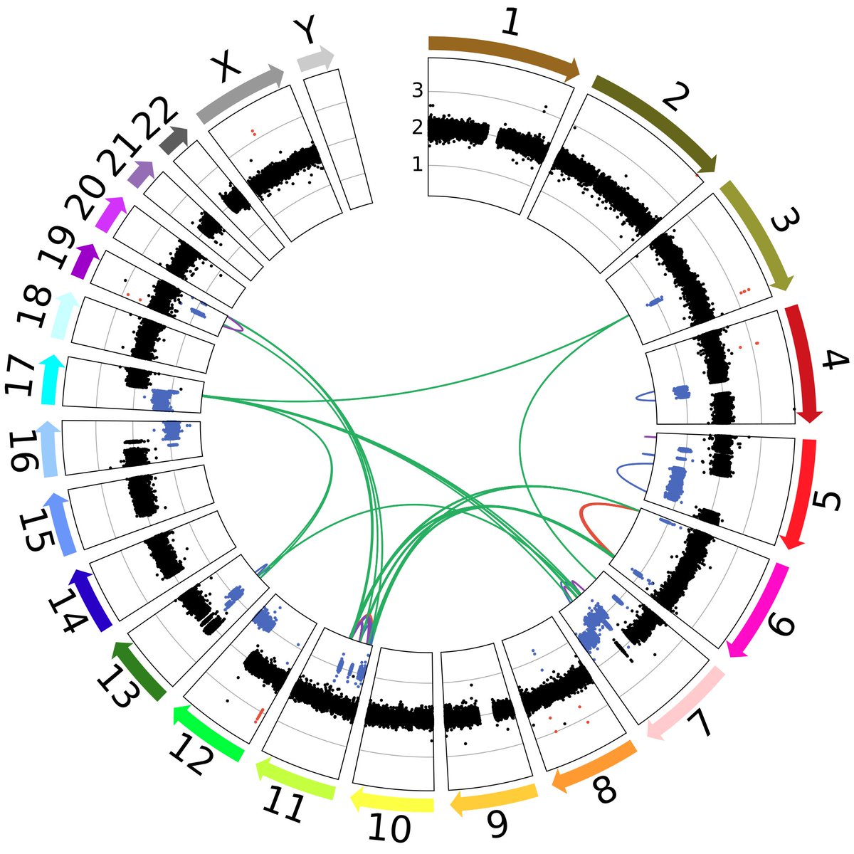 Introducing figeno, my visualization software for (epi)genomics🧬🎨. Supports many data types (bigwig, HiC, @nanopore data with base modifications, WGS...) and is easy to use with a GUI. Can visualize multiple regions (e.g. for breakpoints). github.com/CompEpigen/fig…