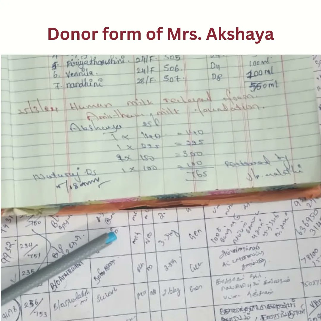 We #amirtham happily thank our donor mothers ♥️Mrs. Akshaya @akshu_rajesh from Pattukottai (5 packets) and their lil one's for donating their #liquidgold  for saving tiny #nicu babies. We #amirthamfoundation is really appreciating them for sharing their food for unknown babies.