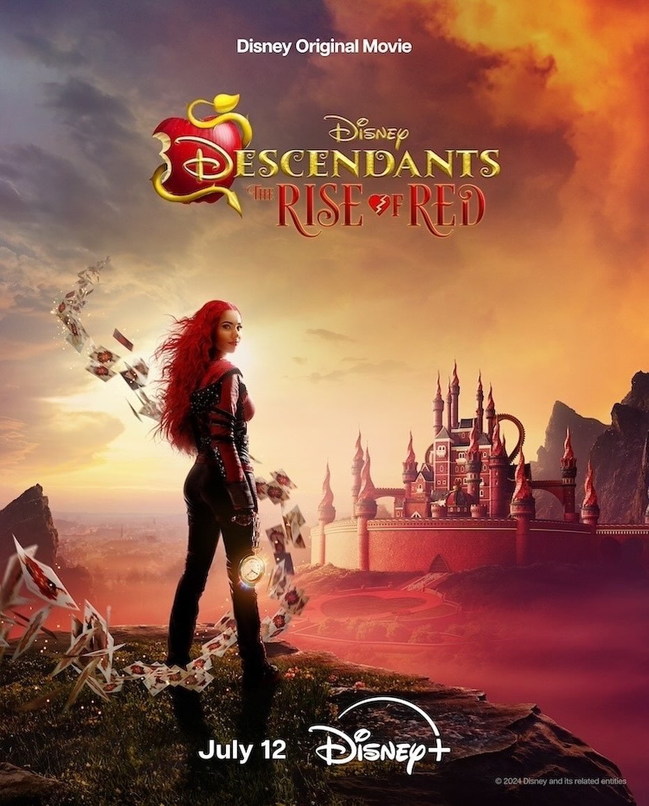 hitzdotmy's tweet photo. 🚨 Attention, Descendants fans! 🚨 Feast your eyes on the brand-new poster for #DescendantsTheRiseOfTheRed! 🔥 Are you ready for the next chapter in this epic saga? Sound off below! #Descendants #RiseOfTheRed #HITZMovies

[📸 disney] https://t.co/Ka3Fsoxhh9