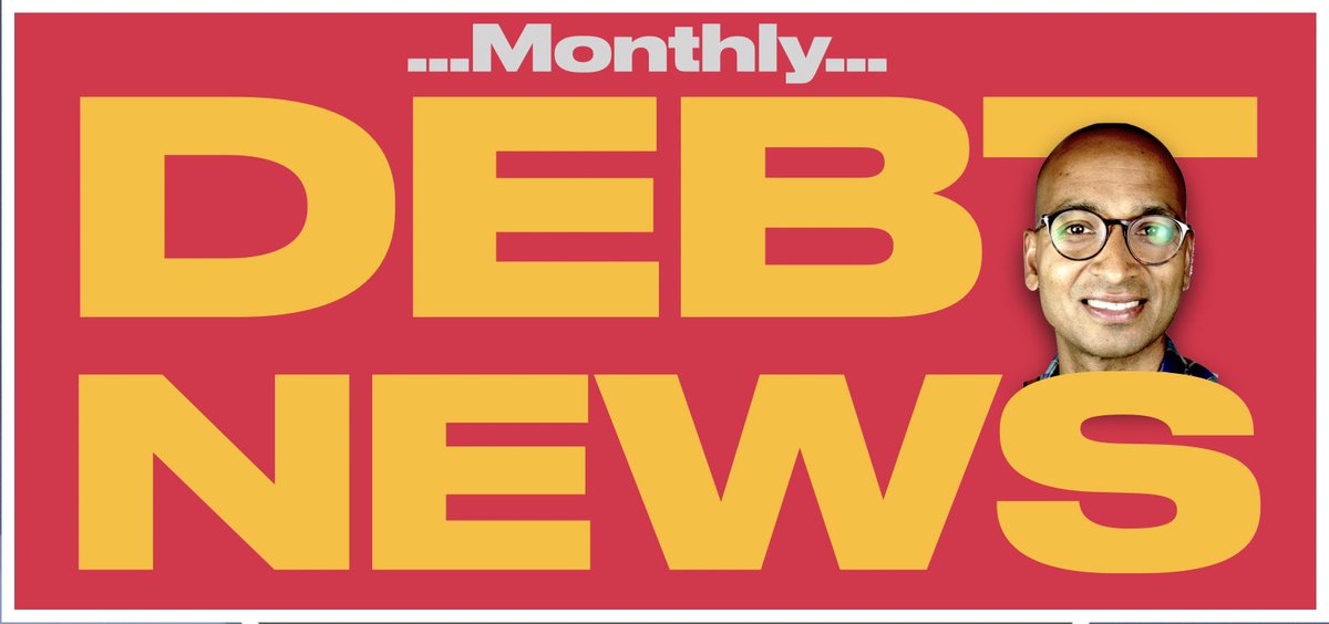 This month’s Debt News: @thameswater hiring advisers amid fear of collapse, a Student Loans Company debt near £240,000,  a debt relief orders fee axed, an increase in unsecured debts,  and @kategarraway facing debt for her late husband’s care. yourdoctordebt.com/2024/04/debt-n…