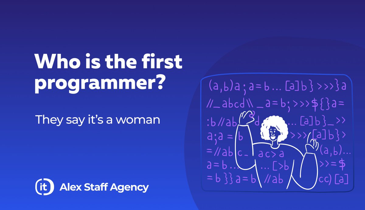 AlexStaffAgency's tweet image. #InterestingFacts
The #FirstProgrammer
Surprise! It’s a woman — Ada Lovelace, an English mathematician. She wrote the first algorithm for a machine (the Analytical Engine) in the 1840s. Even though they never built that exact machine, she totally saw the tech's potential🙌