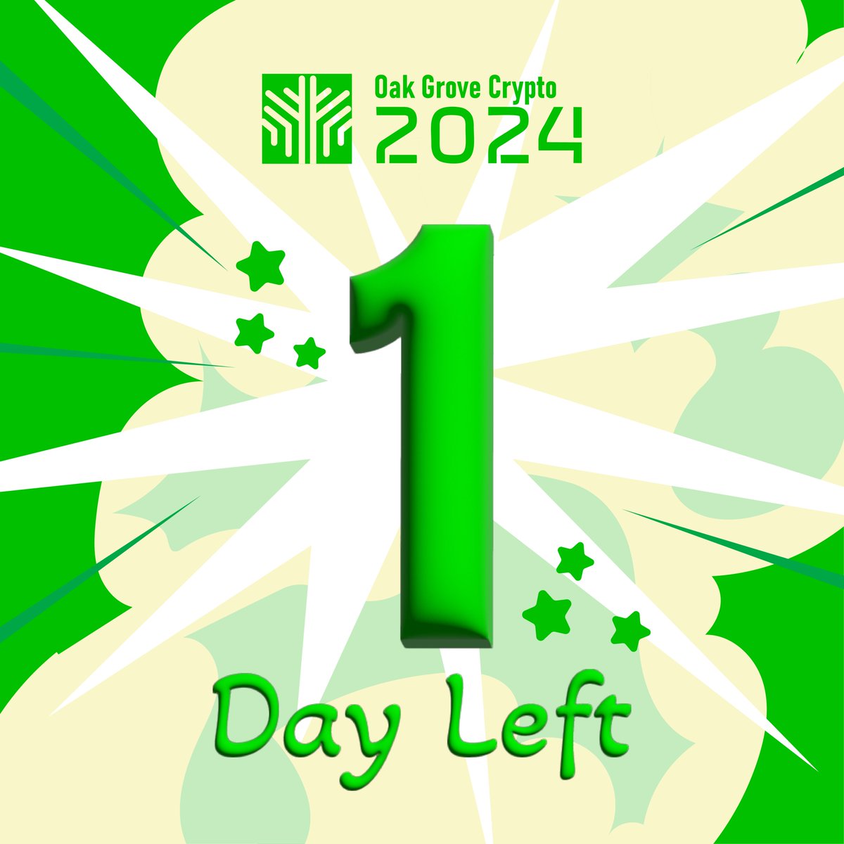 Less than 24 hours left!🔥 Join us before the clock strikes midnight🕛 in Hong Kong. Meet top minds, builders, developers, investors at #OakGroveCrypto2024 tomorrow! Secure your spot👉: lu.ma/oakgrove2024 🌟Host: @OakGroveVC 💫Co-Host: @PolyhedraZK @AlchemyPay