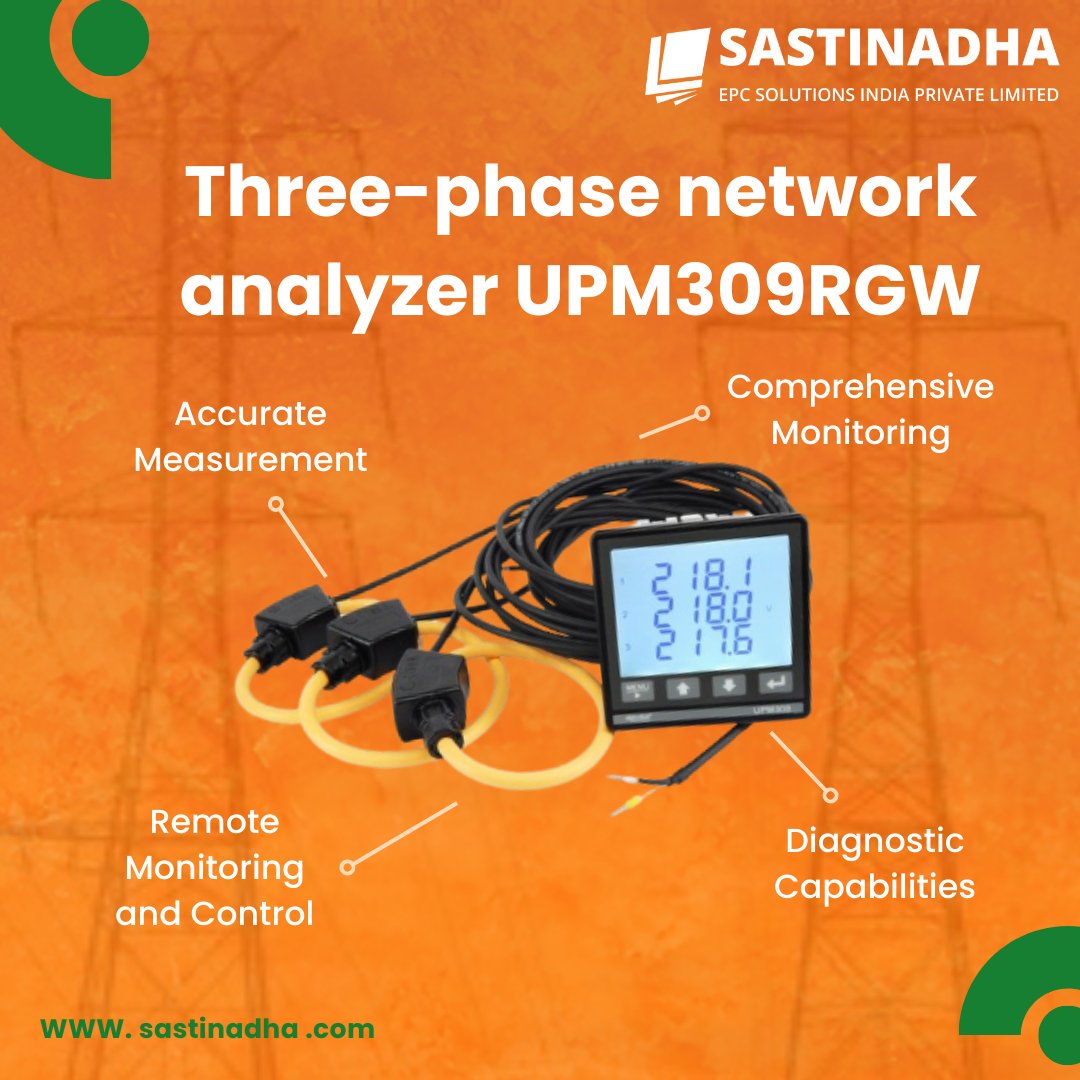 Unleash the power of accurate monitoring with Algodue's UPM309RGW! 🌟
.
.
Follow us for more updates
@sastinadhaepc
.
.
#SastinadhaEPC #TANGEDCOApproved #TNElectricity #Algodue #UPM309RGW #NetworkAnalyzer #PowerMonitoring #EnergyEfficiency #ElectricalEngineering #SmartTechnology