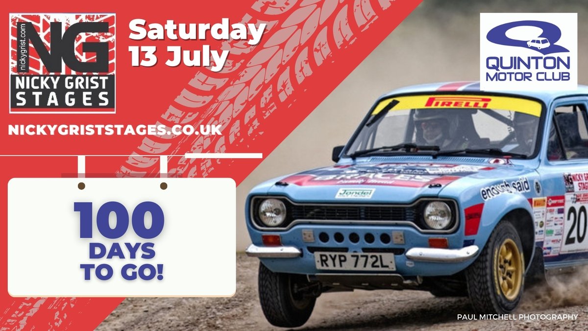 The NGStages24 countdown has begun! The route is done - look out for a new configuration in Crychan and something brand new in Halfway. Rally Guide 1 will be published in early May, followed by Regs & Entries Opening! @BTRDA_Rally @WnRC @Builthwells1 @ToyotaNRG @nickygrist