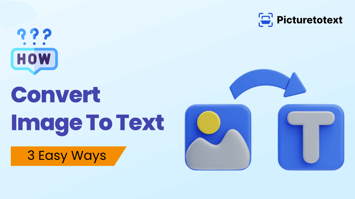 picturetotext's tweet photo. Do you have a photo with words you wish you could just copy and paste? 📸✍️ We've got the trick! In our latest blog, We'll show you how to Convert Images to Editable Text with 3 Easy Ways. 😄👍 

https://t.co/kBXpafPz4k

#TechHacks #EditableText #ImageToTextConversion #OCR https://t.co/HwN4A46g4d