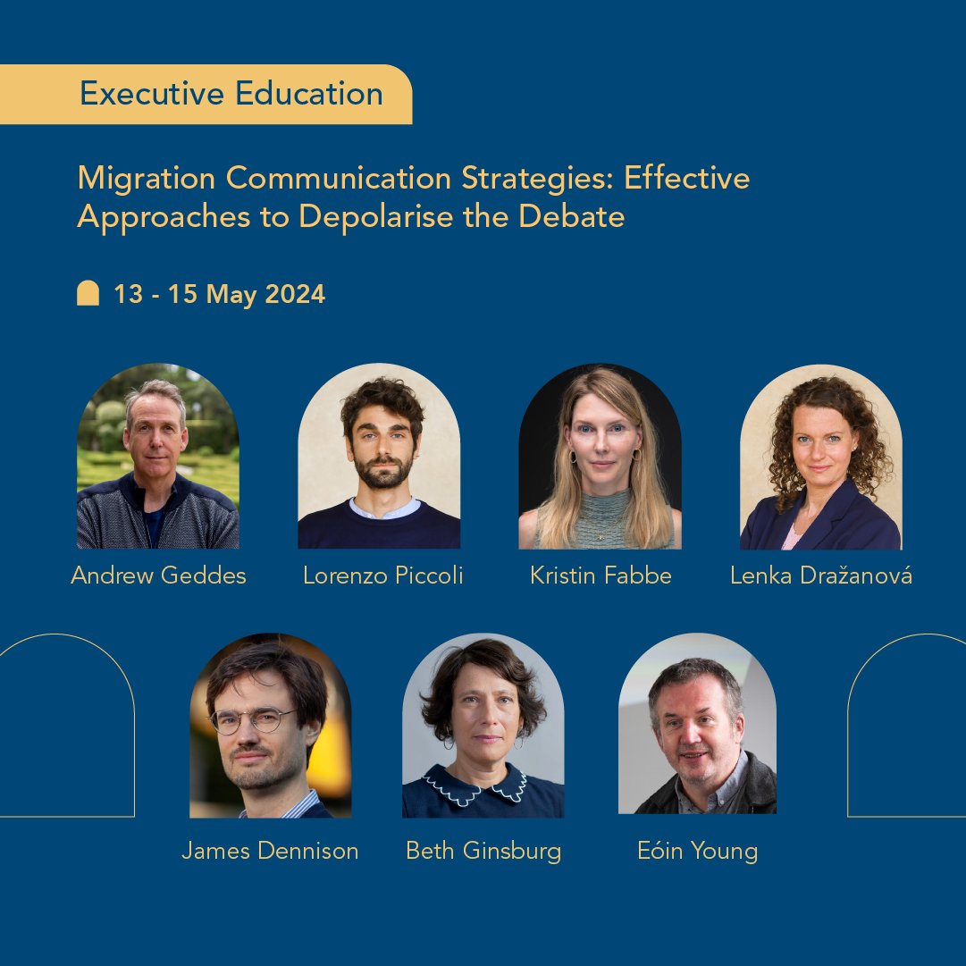 MilazzoEle's tweet photo. Still time to join the next hybrid @STGEUI @MPC_EUI executive training on 13-15 May!

📣 Learn what strategies have been found to be most effective and constructive to communicate about migration.

As an alumna myself, I could not recommend it more!

ℹ️ https://t.co/OCEQmC30hb https://t.co/B7bPgwUw83