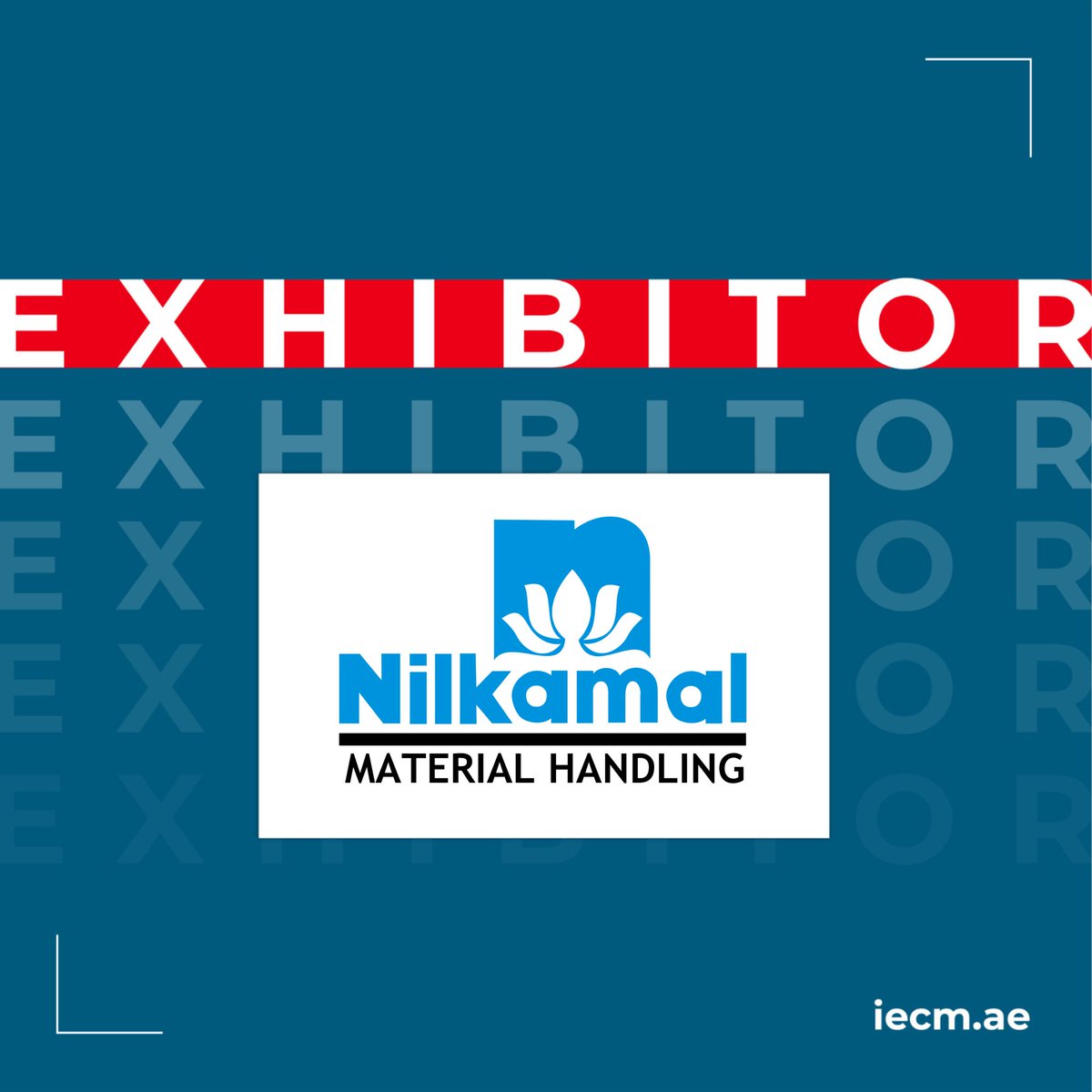 We are pleased to announce the participation of 'Nilkamal' as our Exhibitor for the 15th International Emergency & Catastrophe Management, scheduled on 23-25 April 2024 at the Dubai World Trade Centre. For Exhibition and Sponsorship bookings, email at exhibit@iecm.ae