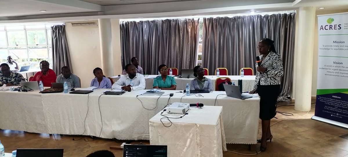 ACRES_RRS's tweet image. Prof. @SsaliSarah: If researchers are to generate evidence for govts to work with, then they have to produce big data sets to enable evidence-based policy formulation @IDRC_CRDI @Hewlett_Found @EPHIEthiopia @cerihi_tz @MLW_Programme
#LEEPS
#EvidenceInformedDecisionMaking