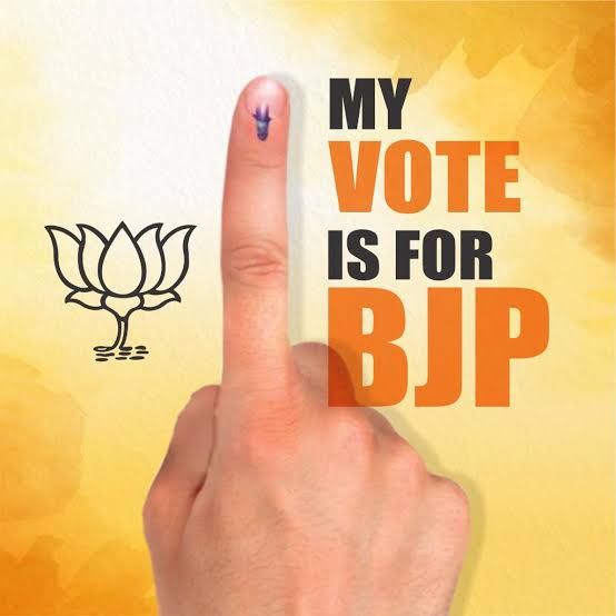 Patriotic Indians would vote for the BJP. Every Indian who wants development would vote for the BJP. Every Indian who is against corruption would vote for the BJP. I am a proud Indian and would always vote for the BJP. #NarendrModi Ji would be my Prime Minister. #JaiShreeRam