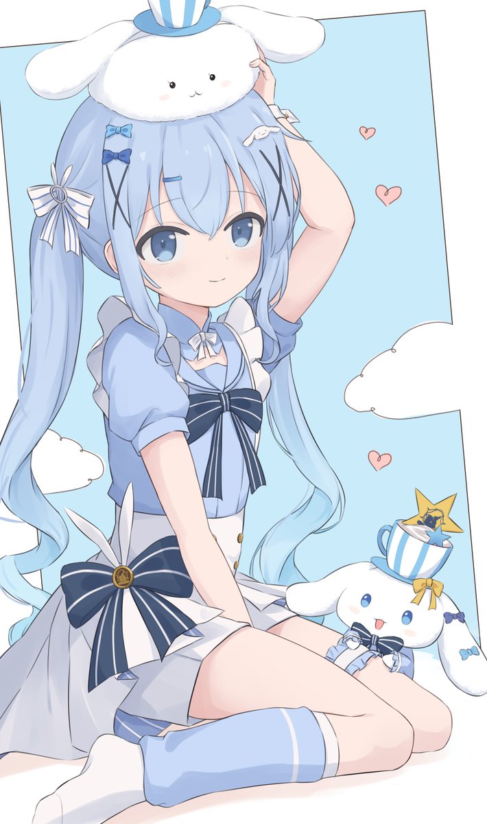 チノちゃん×シナモロール
#gochiusa #ごちうさ #チノちゃん #チノ