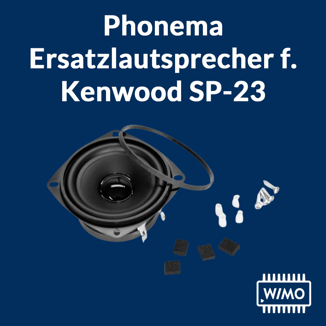 🛰️ Unser Produkthighlight der Woche: Phonema Ersatzlautsprecher für Kenwood SP-23! Verbessere den Klang deines Tischlautsprechers 😍. Dieser Lautsprecher ersetzt den Originallautsprecher und bietet eine spürbare Klangverbesserung 👂. Phonema Qualität! 🎶 wimo.com/de/phits-k23x-g
