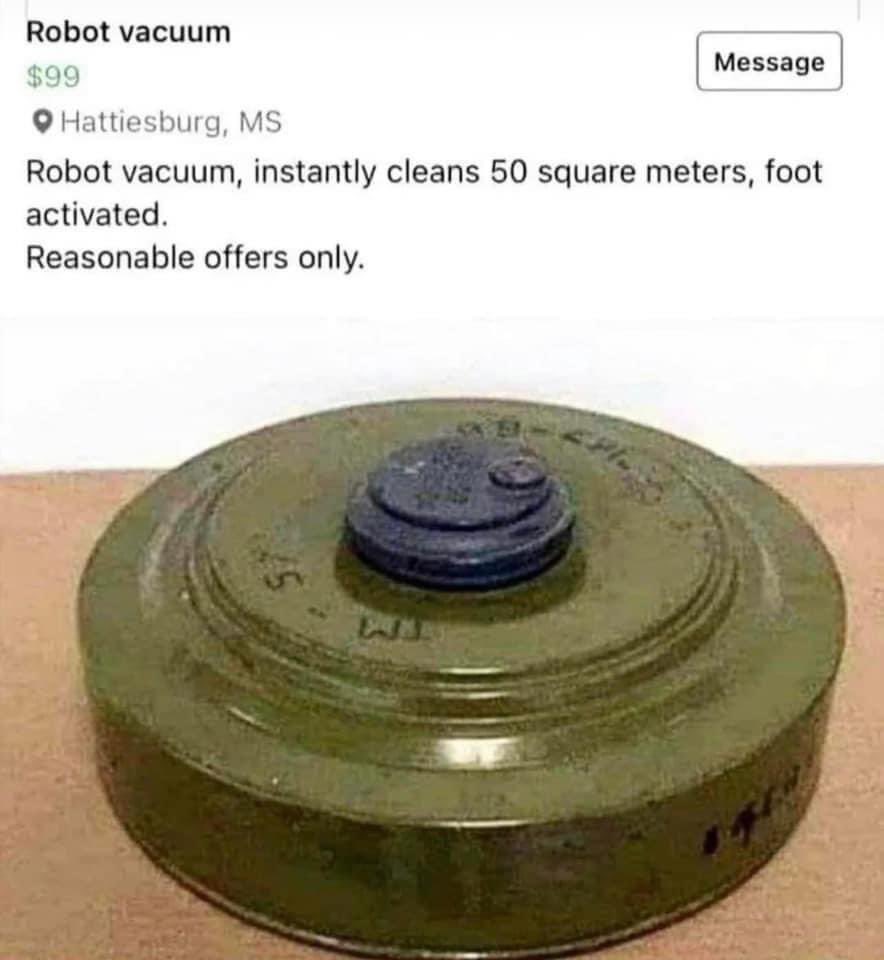 PRAndyBarr's tweet photo. Welcome to Thursday. Not Wednesday. Also, Happy #InternationalMineAwareness day. Shamelessly stolen from the very funny people at the Army Rumour Service forum (@arrse) https://t.co/fDP9cWQjCN