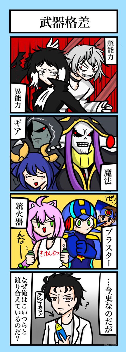 #うちのコラボガンナーたち
コラボガンナーたちの漫画です 