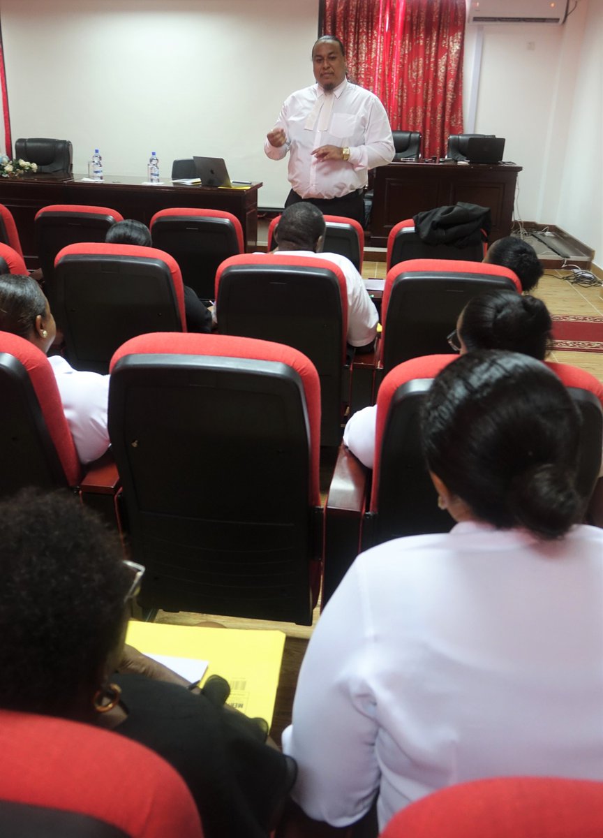 On Wed 3 April, teams from the #Employment #Tribunal and the Human Resources Department went through a refresher session led by lawyer Ryan Laporte on employment laws to help them better assess tasks at hand in line with the #RuleOfLaw #Seychelles