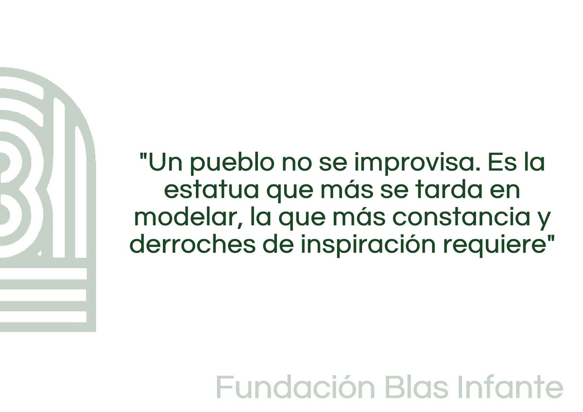 Nos ha dejado María Ángeles Infante, portadora de la memoria su padre y Presidenta de la Fundación Blas Infante Nuestro homenaje a ella: Seguir esculpiendo a nuestro pueblo, 'la estatua que más se tarda en modelar, la que más constancia y derroches de inspiración requiere'