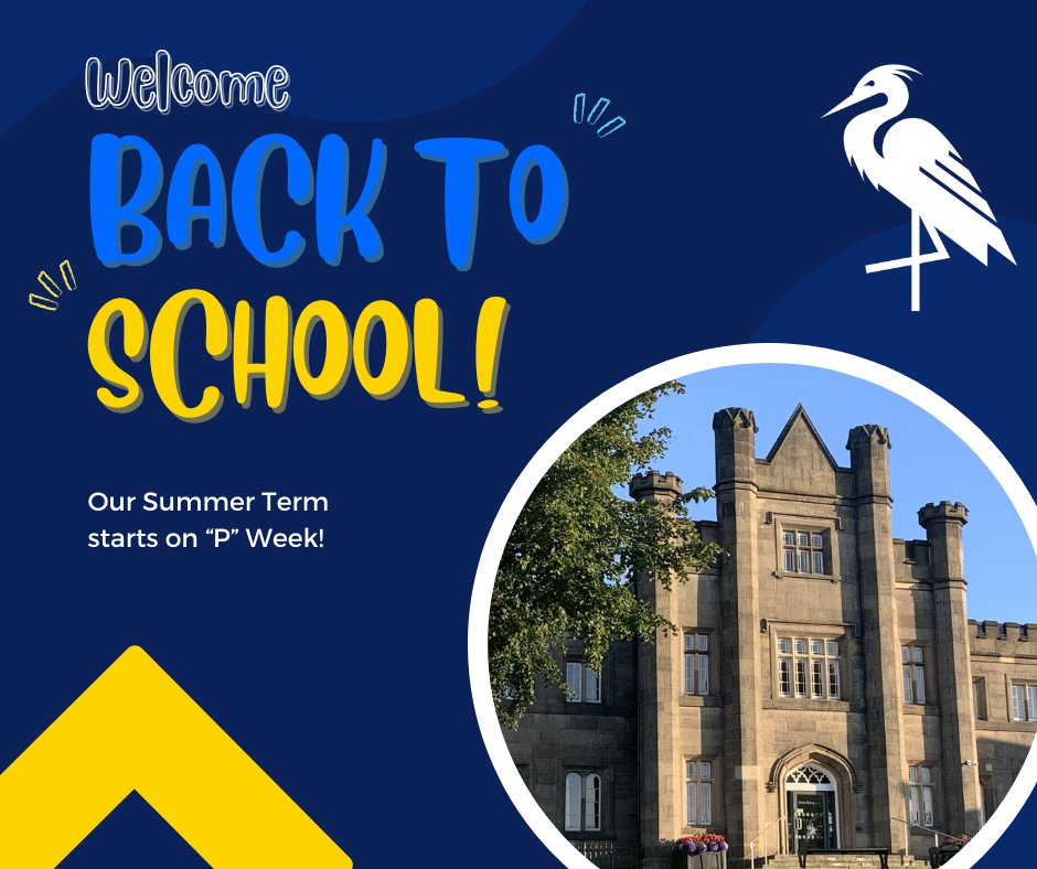 Just a reminder that school reopens at 8.35am on Monday, 15th April and it's 'P' Week! Welcome back to a really busy, and exciting Summer Term! #proudtobeblue