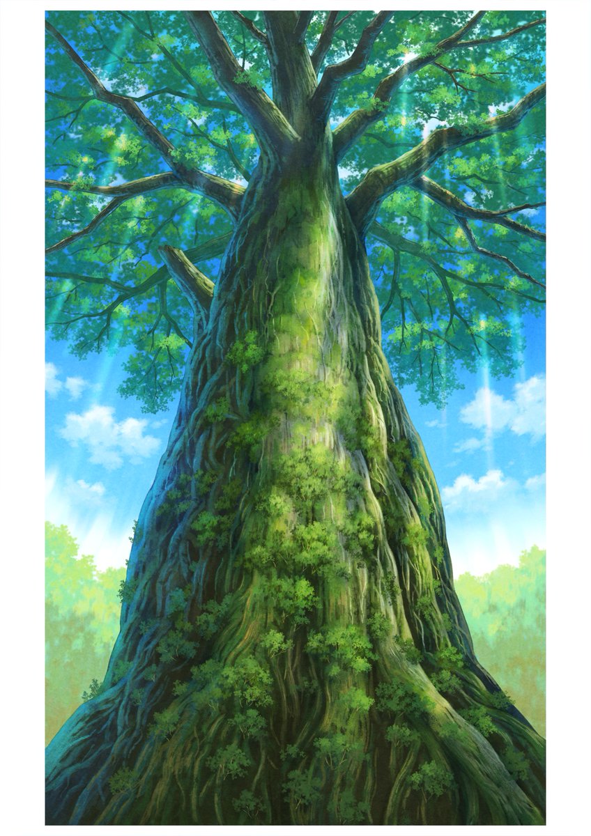 kynemuro's tweet image. #目が疲れたから緑の作品が見たい
緑の作品はたくさんあります。目がいたくなるくらいビビッドですが・・。