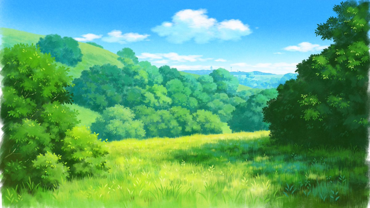 kynemuro's tweet image. #目が疲れたから緑の作品が見たい
緑の作品はたくさんあります。目がいたくなるくらいビビッドですが・・。